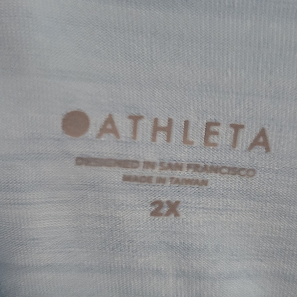 NWT Athleta athletic top size 2x - Picture 2 of 7